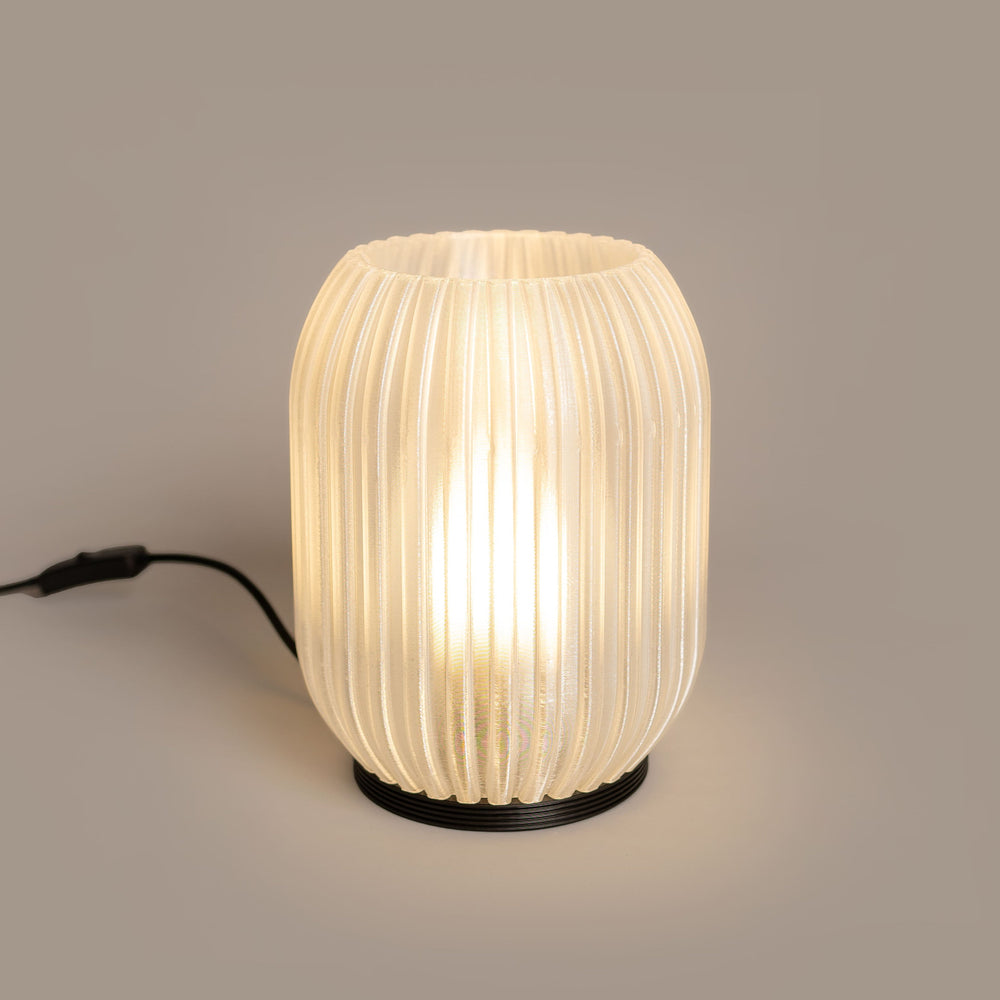 Honeycomb Table Lamp — Translucent