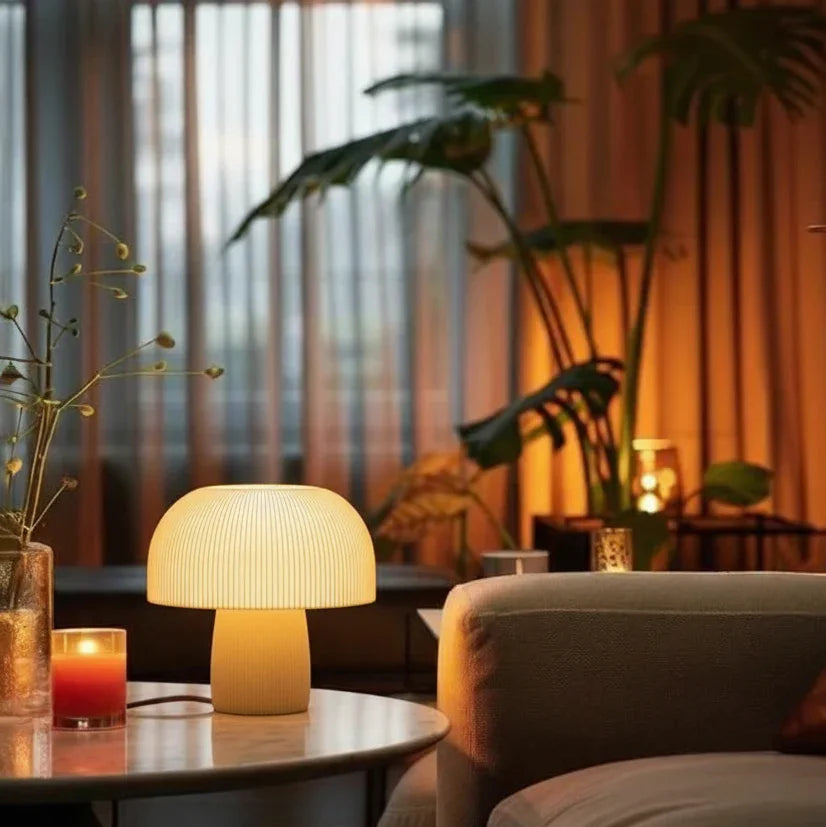 Large Mushroom Table Lamp