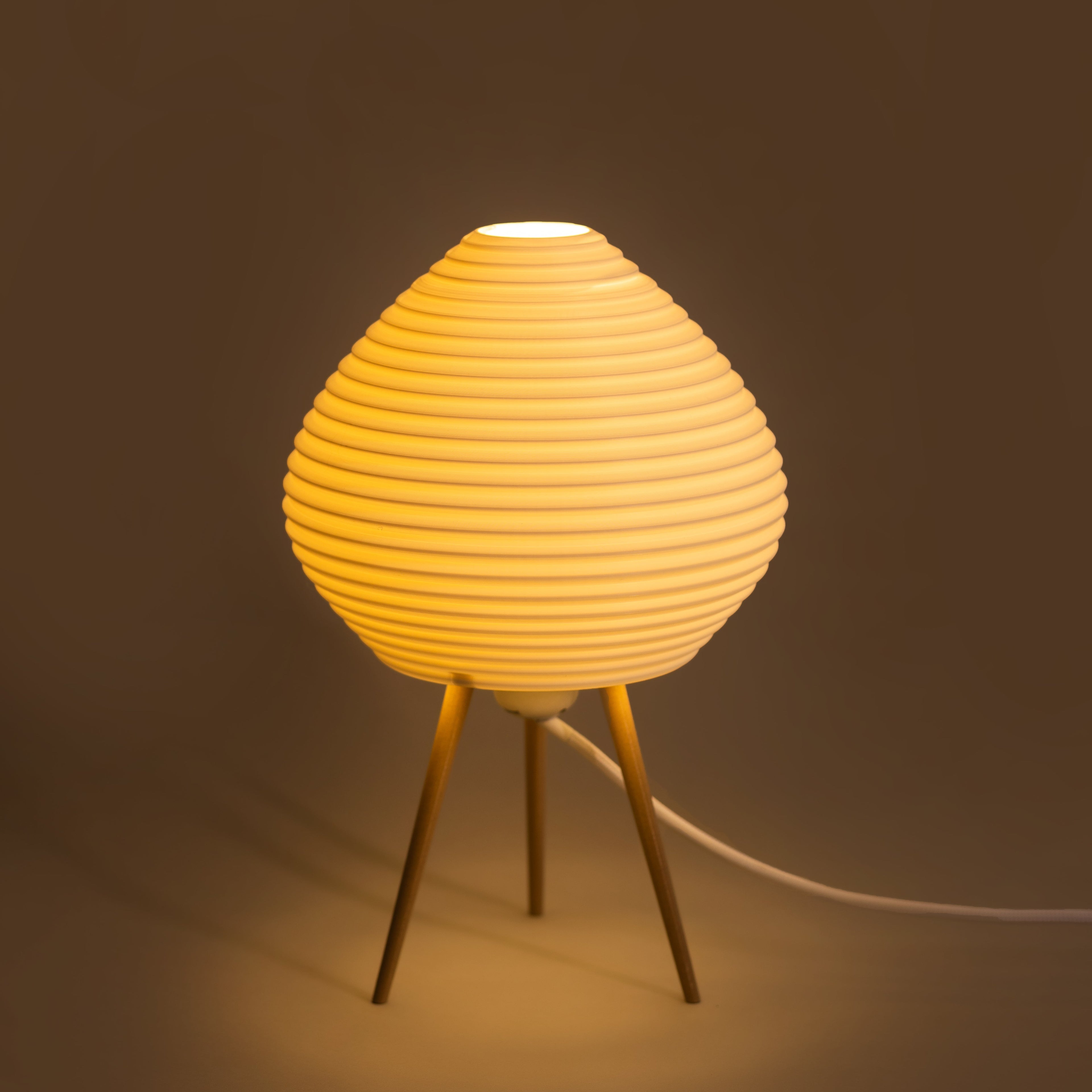 Nara Table Lamp beige base