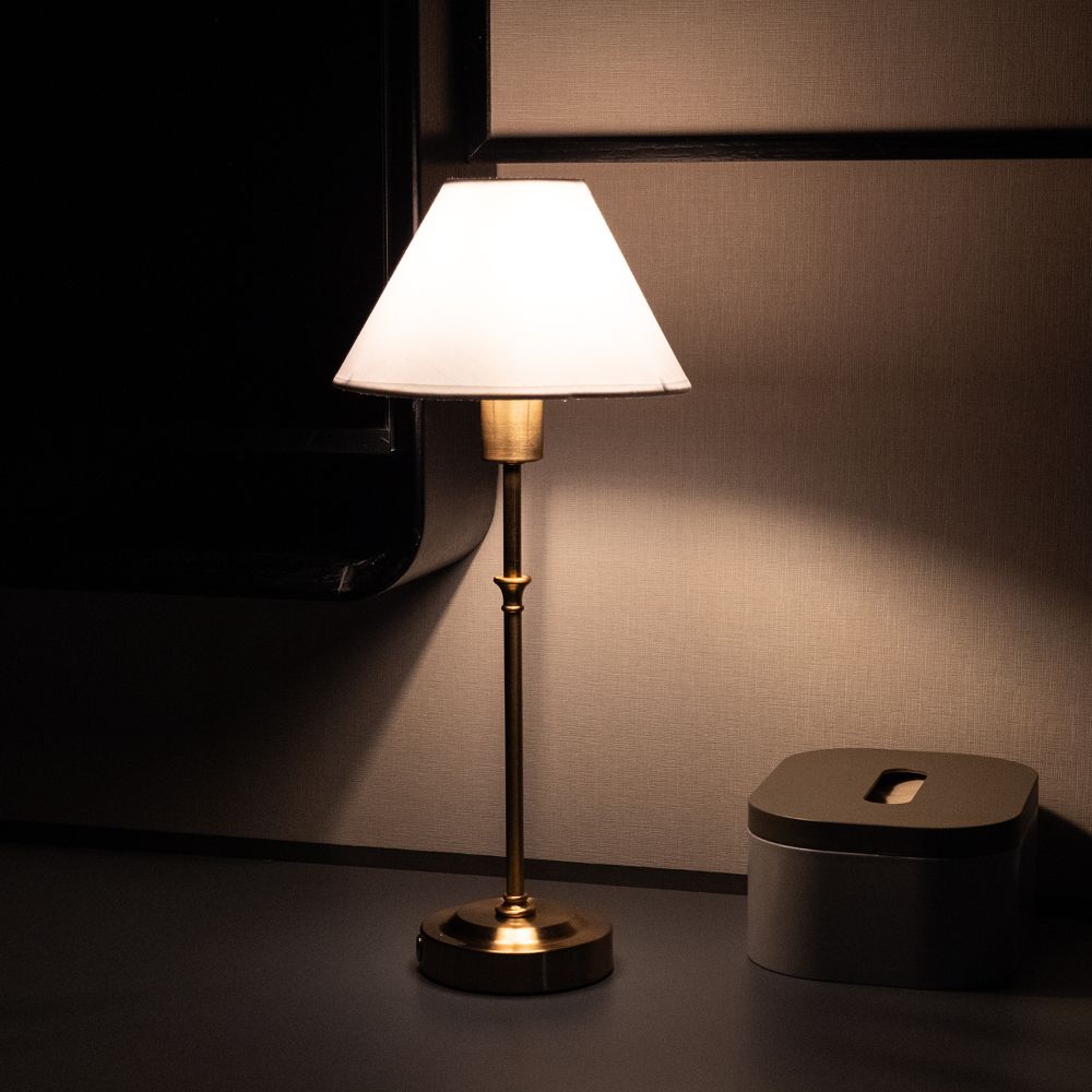 Mira Fabric Table Lamp lifestyle