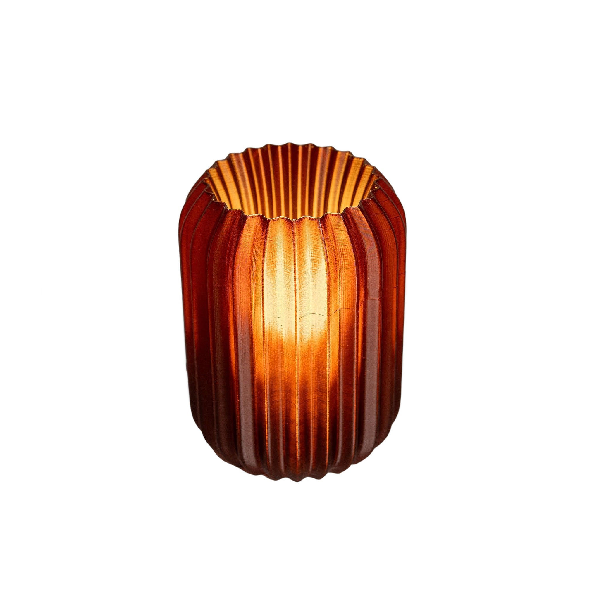 Aurora Brown white background