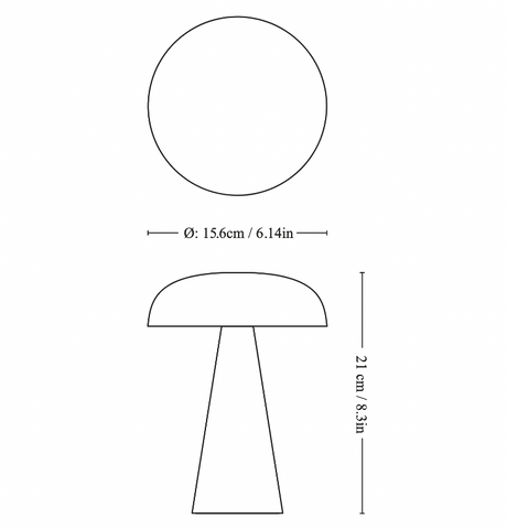 Giro Table Lamp detail