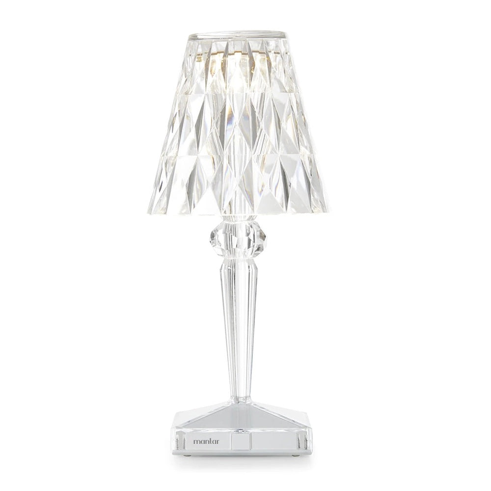 Mantar Crystal Lamp Transparent