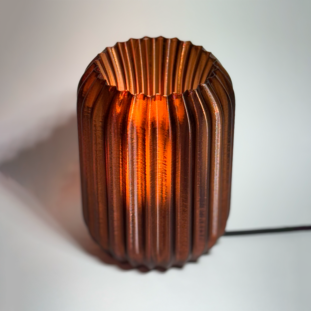 Aurora Table Lamp Brown detail