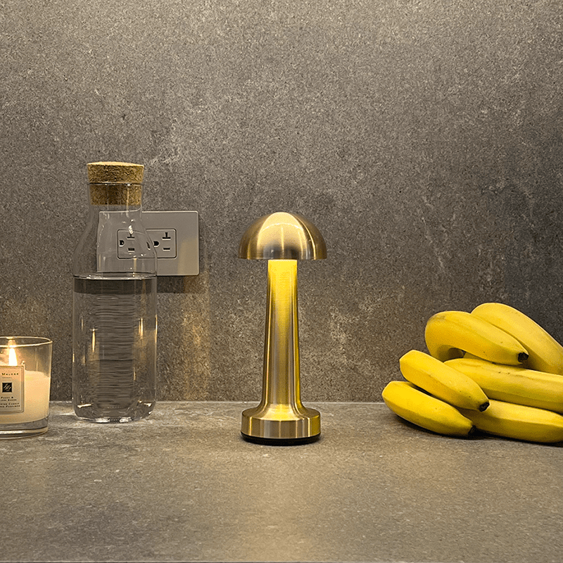 Mantar Table Lamp Gold
