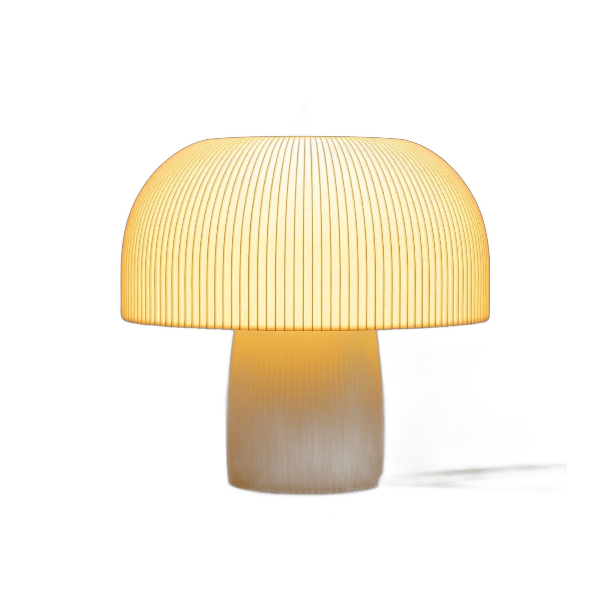 Large Mushroom white background